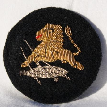 South African Police Officer's  Female Cap Badge