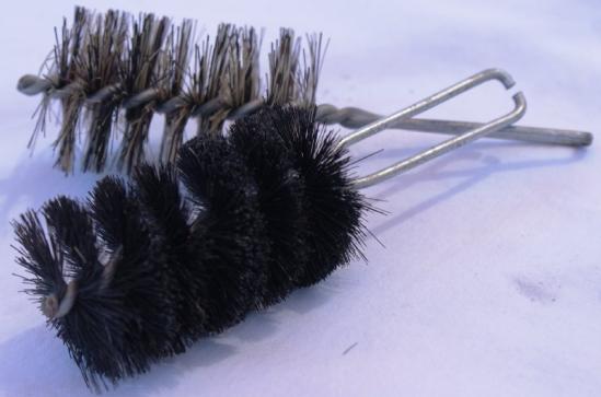 2 X  Bore Bristle Cleaning Brushes for the Bren