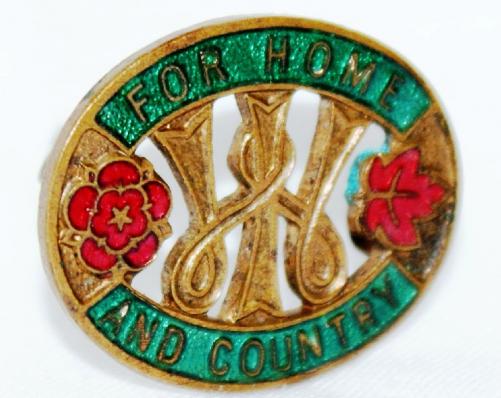 Home & Country Enamel Pin Badge