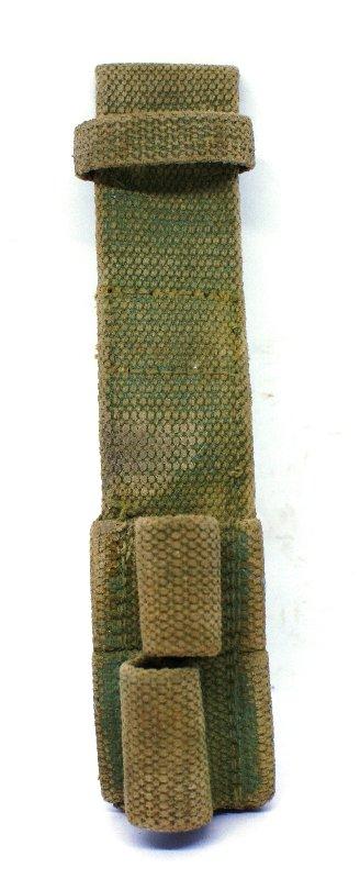 Original British 37 Pattern Bayonet Canvas Frog