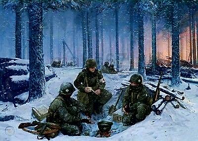 The Hell that was Bastogne Print by Simon Smith