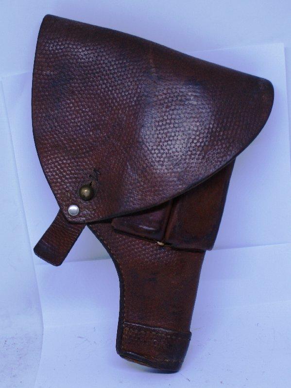 Husqvarna1907 (Browning FN M1903). Leather Pistol Holster,