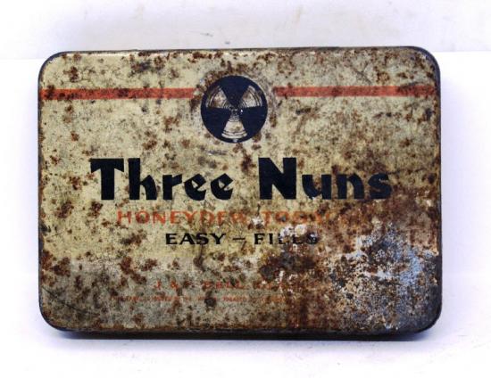 WWII Three Nuns Tobacco Tin