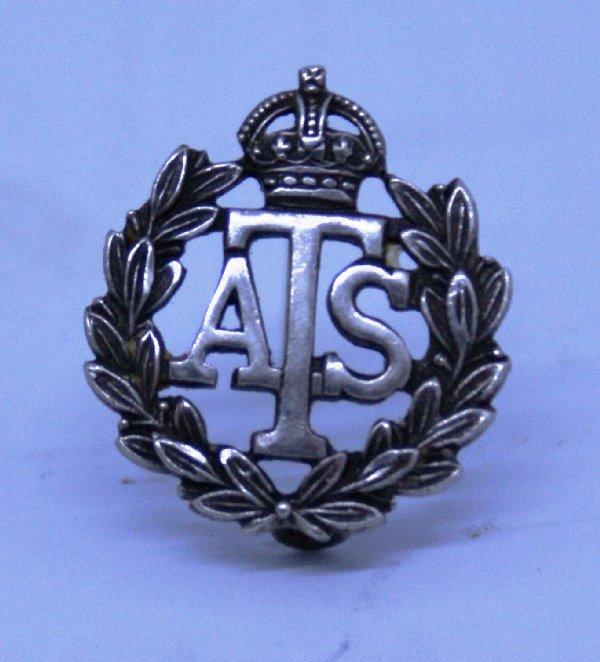 ATS Official Issue Numbered Silver Badge