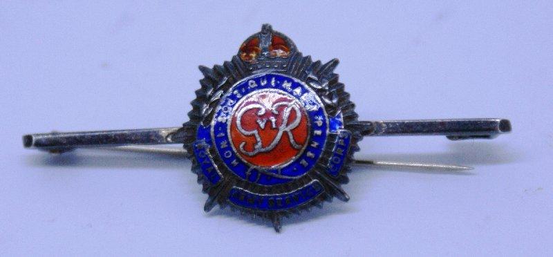 Royal Army Service Corps Sweetheart Brooch