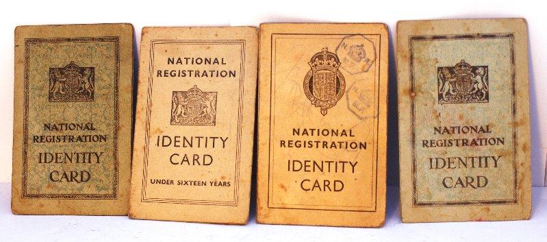 WWII National Identity Card's