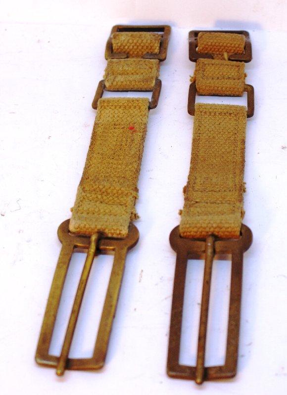 WWII British Webbing / Belt Brace Extensions