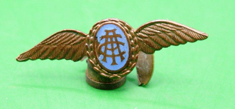 Aero Club Badge (A.T.C.) New Zealand.