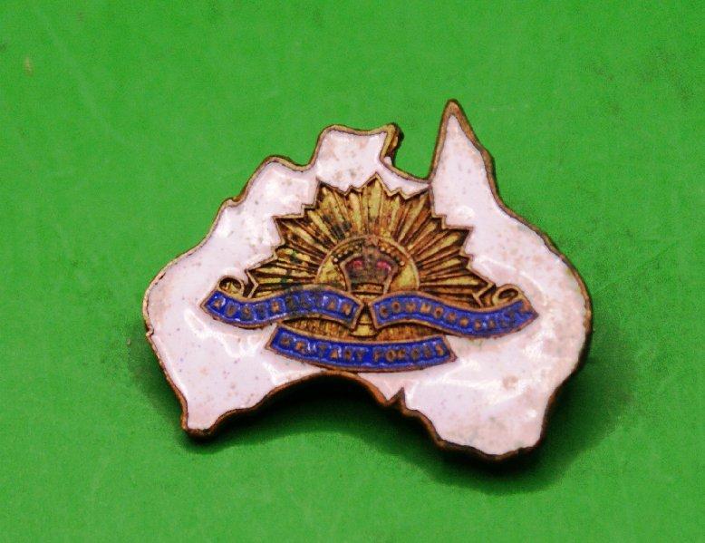 Australian Army Sweetheart Brooch