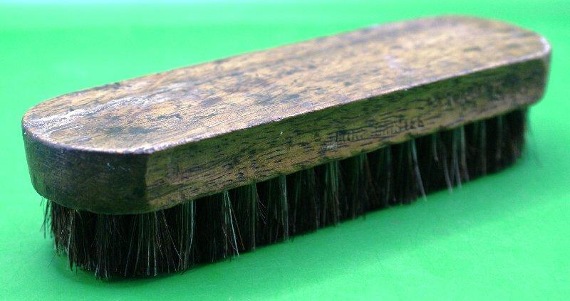 WWII British Bristle Shoe Brush