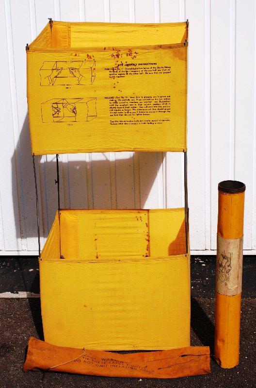 WWII RAF / USAAF Gibson Girl Dinghy M-357-A Box Kite
