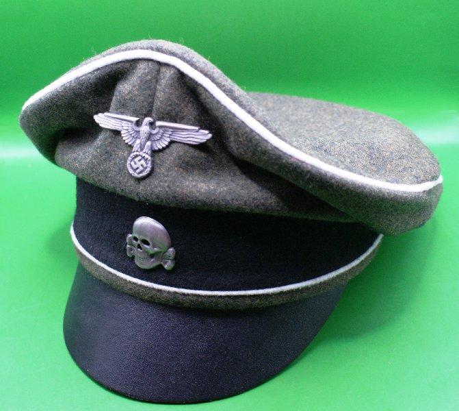 German Waffen SS Infantry Crusher Cap