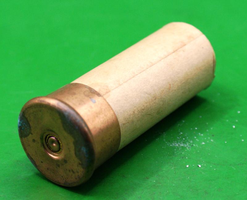 Brass and Cardboard Flare Case