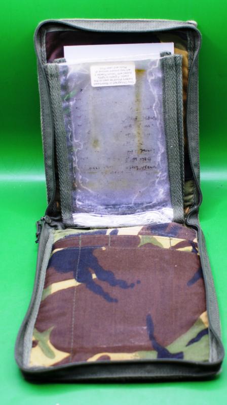 British DPM Waterproof Map / Notebook Case